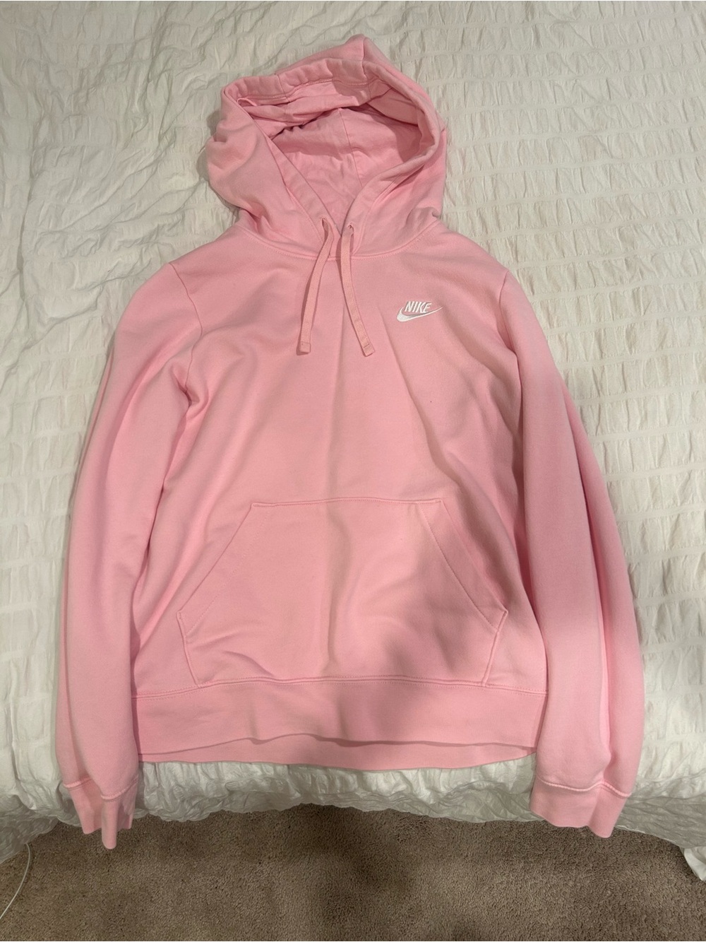 Nike Pink Women's Hooded Pullover Sweatshirt